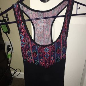 Tank top tribal print